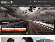 Tablet Screenshot of blog.steepedge.com